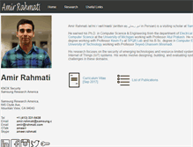 Tablet Screenshot of amir.rahmati.com