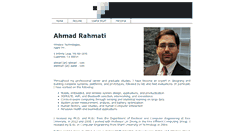 Desktop Screenshot of ahmad.rahmati.com